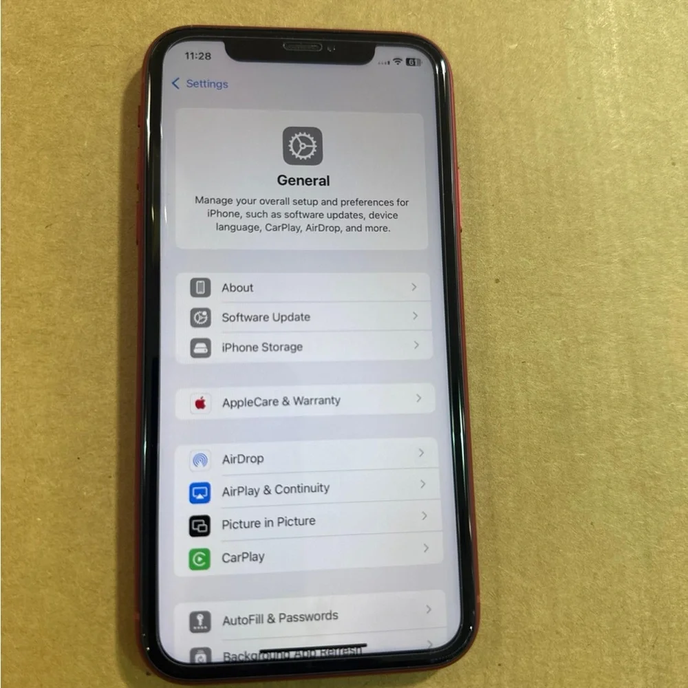 Apple iPhone XR 64GB - Vibrant Red